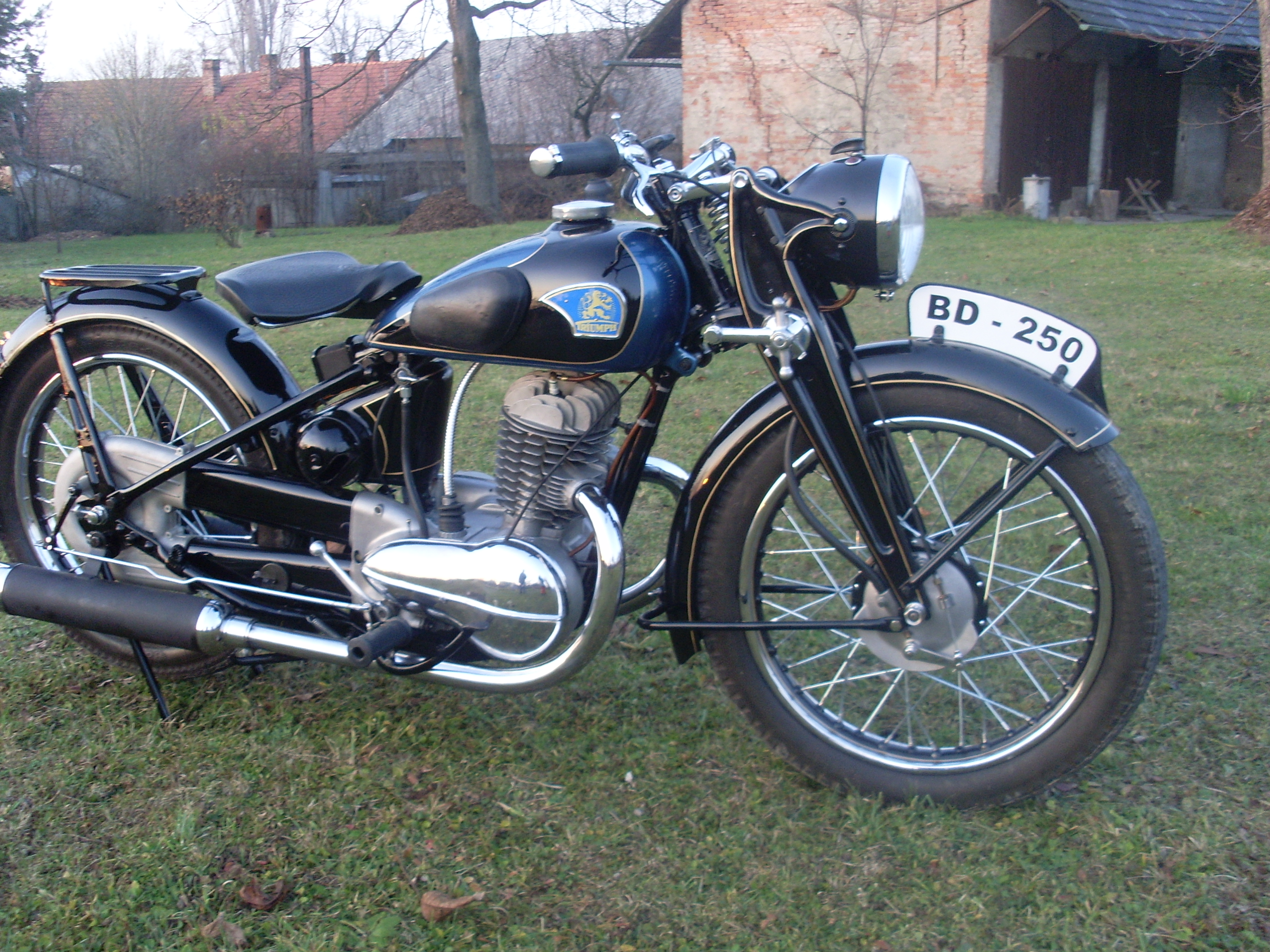 triumph BD 250 1939 2